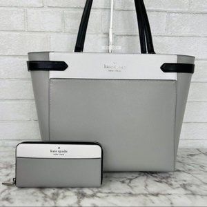 Best 25+ Deals for Kate Spade Black White Tote | Poshmark